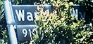 Warbler Way sign