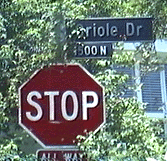 Oriole Drive (sign)