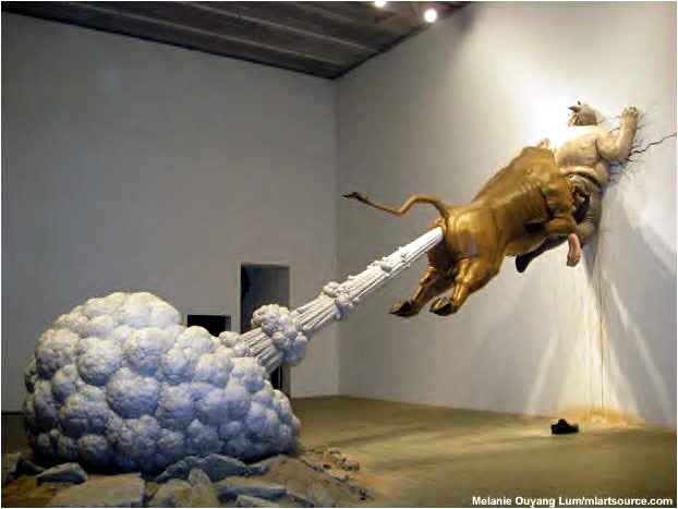 Madoff sculpture