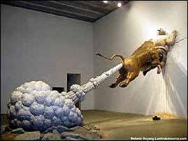 Madoff sculpture