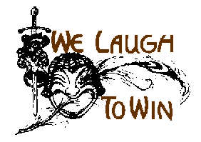 WE LAUGH TO WIN!