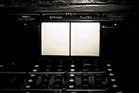 face plate buttons: left